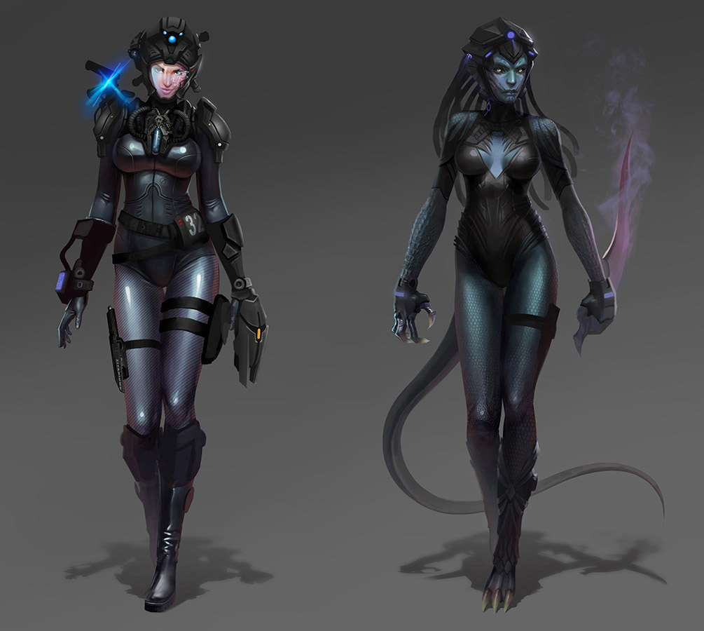 Bounty Hunter Concept WIP 2014 05 23